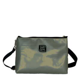 SHOULDER-BAG-laccato-grigio-chiaro-front